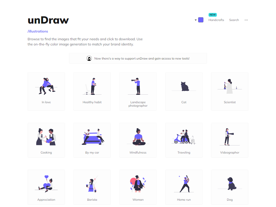 cover image for a resource called Undraw